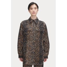 Supply Shirt - Leopard Corduroy