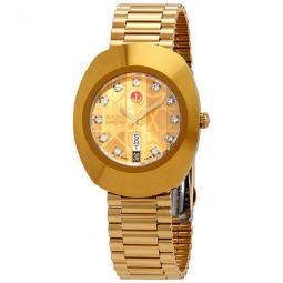 The Original Automatic Gold Dial Yellow Gold PVD Mens Watch