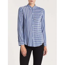 Bonnie Woven Shirt - Romana Stripe