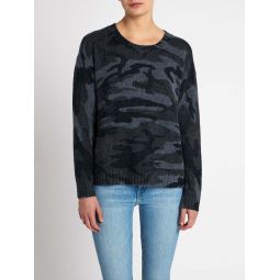 Louie Knit - Charcoal Camoflage
