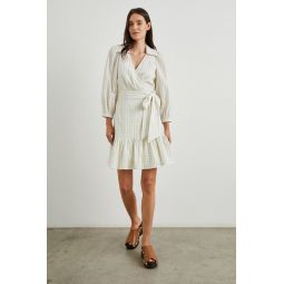 Kiara Seersucker Dress - Ivory