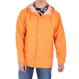 Orange Waterproof Lightweight Jacket, Size X-Small