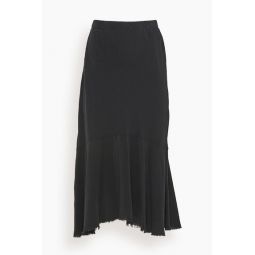 Frida Midi Skirt in Black