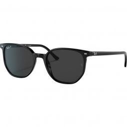 Ray-Ban Elliot Polished Black Sunglasses - Polarized Black Lenses