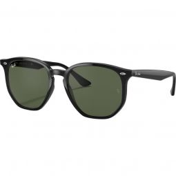 Ray-Ban RB4306 Polished Black Sunglasses - Green Classic G-15 Lens
