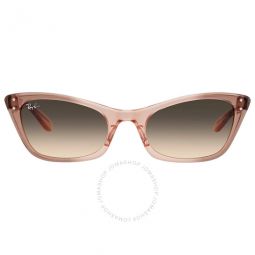 Lady Burbank Brown Vintage Cat Eye Ladies Sunglasses