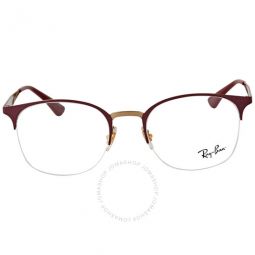 Demo Square Ladies Eyeglasses RX6422 3007 49