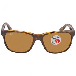 Polarized Brown Classic B-15 Square Unisex Sunglasses