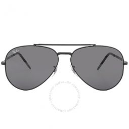 New Aviator Grey Unisex Sunglasses