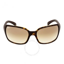 Light Brown Gradient Rectangular Ladies Sunglasses