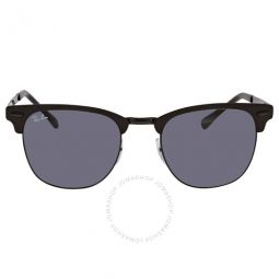Clubmaster Metal Blue Classic Unisex Sunglasses