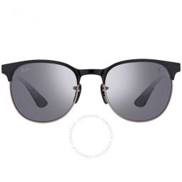 Scuderia Ferrari Grey gradient Mirror Silver Phantos Unisex Sunglasses
