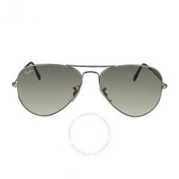 Aviator Light Grey Gradient Unisex Sunglasses