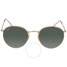 Round Flat Lenses Green Classic G-15 Unisex Sunglasses