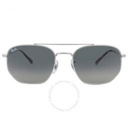 Gray Irregular Unisex Sunglasses RB3707003/7157