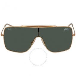 Wings II Green Classic Square Unisex Sunglasses