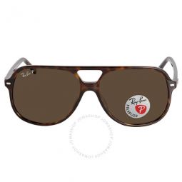 Bill Polarized Brown Classic B-15 Square Unisex Sunglasses