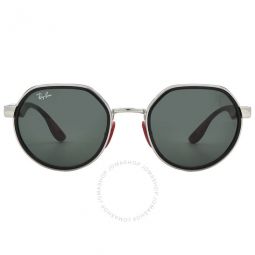 Scuderia Ferrari Green Classic Irregular Unisex Sunglasses