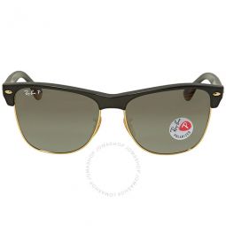 Clubmaster Oversized Polarized Grey Gradient Square Mens Sunglasses