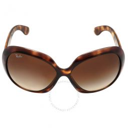 Jackie Ohh II Brown Gradient Butterfly Ladies Sunglasses