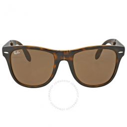 Wayfarer Folding Classic Brown B-15 Unisex Sunglasses
