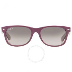 New Wayfarer Classic Gray Gradient Polarized Rectangular Unisex Sunglasses