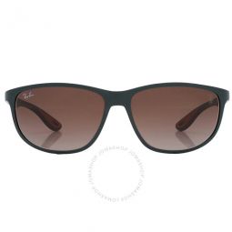 Scuderia Ferrari Brown Pillow Unisex Sunglasses