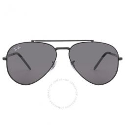 New Aviator Dark Gray Unisex Sunglasses
