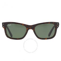 Burbank Green Rectangular Mens Sunglasses
