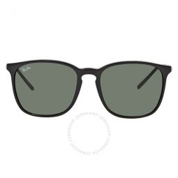Green Classic Square Unisex Sunglasses