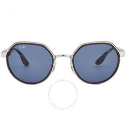 Scuderia Ferrari Dark Blue Irregular Unisex Sunglasses