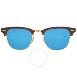 Clubmaster Flash Lenses Blue Unisex Sunglasses