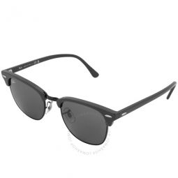 Clubmaster Classic Dark Gray Square Unisex Sunglasses