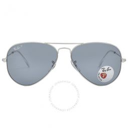 Aviator Classic Polarized Blue Unisex Sunglasses