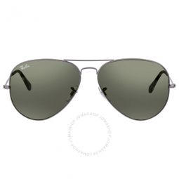 Aviator Classic Green Unisex Sunglasses
