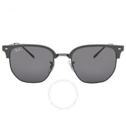 New Clubmaster Dark Gray Irregular Unisex Sunglasses