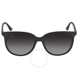 Gray Gradient Square Ladies Sunglasses