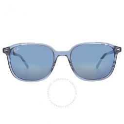 Blue Mirror Square Unisex Sunglasses