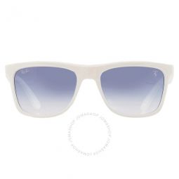 Scuderia Ferrari Light Blue Gradient Square Unisex Sunglasses