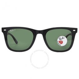Polarized Dark Green Square Unisex Sunglasses