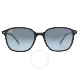 Leonard Blue Gradient Square Unisex Sunglasses