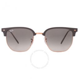 New Clubmaster Grey Gradient Square Unisex Sunglasses