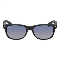 Open Box - Ray Ban New Wayfarer Classic Polarized Blue/Grey Gradient Unisex Sunglasses