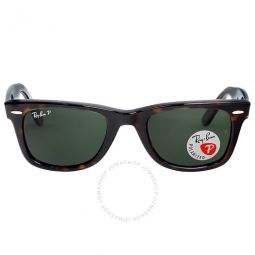 Open Box - Ray Ban Original Wayfarer Classic Polarized Green Classic G-15 Unisex Sunglasses