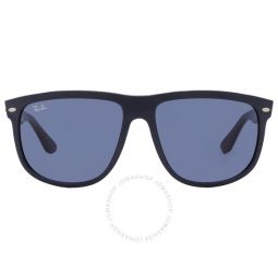 Boyfriend Dark Blue Square Mens Sunglasses