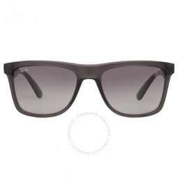 Scuderia Ferrari Grey Gradient Square Unisex Sunglasses