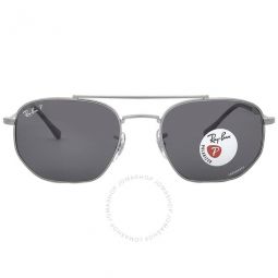 Polarized Grey Navigator Unisex Sunglasses