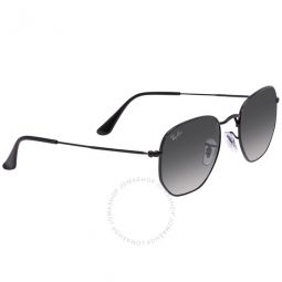 Hexagonal Grey Gradient Unisex Sunglasses