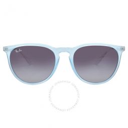 Erika Classic Blue Grey Gradient Phantos Ladies Sunglasses