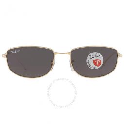 Polarized Black Irregular Unisex Sunglasses